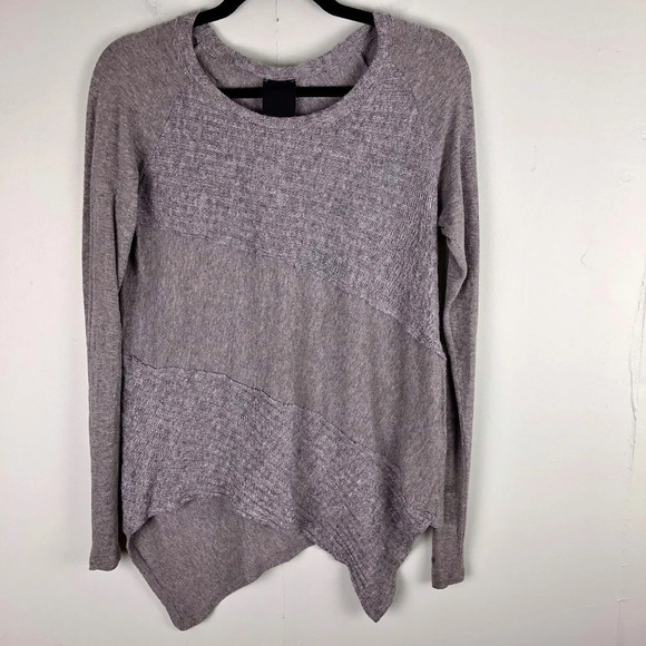 Bordeaux Sweaters - Heather by Bordeaux | Gray Angora Blend Sweater